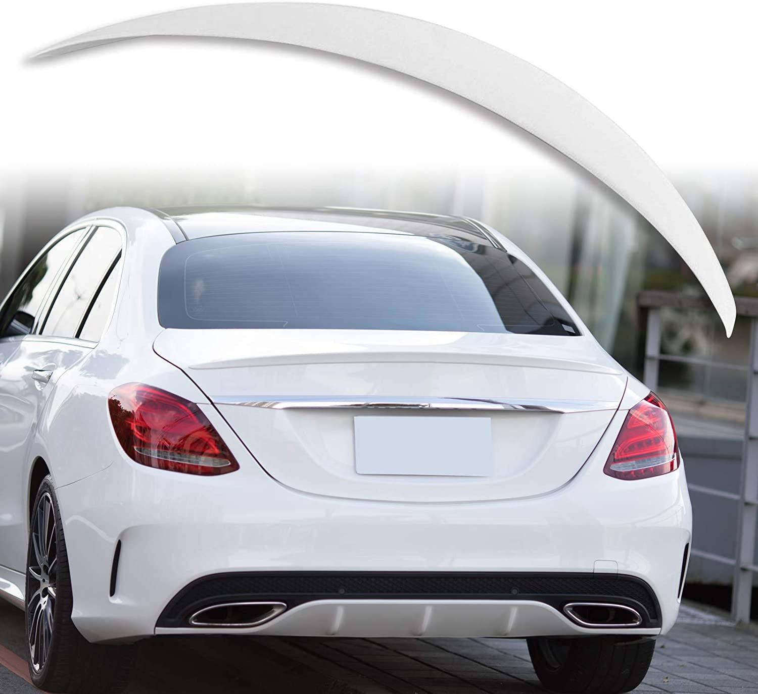 LIP SPOILER AILERON PALA Aba Lâmina MERCEDES-BENZ CLASSE C63 W205 AMG