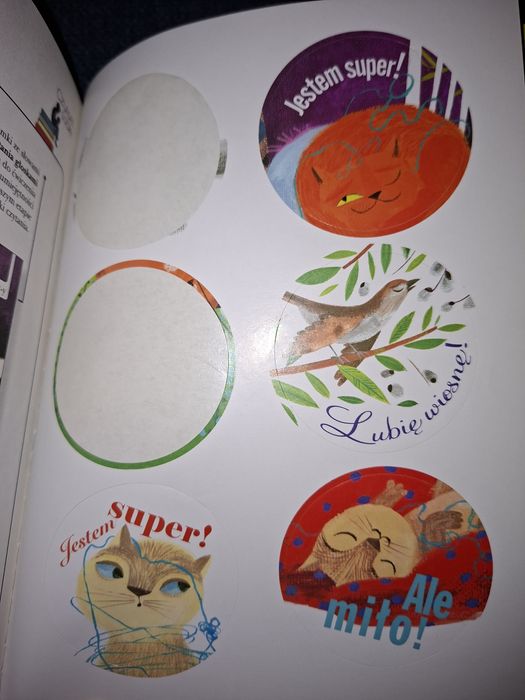 Książka z serii Czytam sobie- Koty i kotki