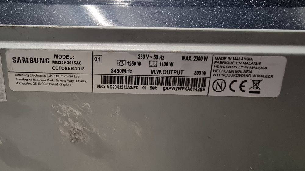 Microondas SAMSUNG