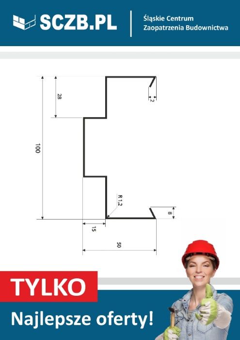 Ościeżnica futryna FD1 stalowa metalowa połówkowa FD7 70 .80 90 .100