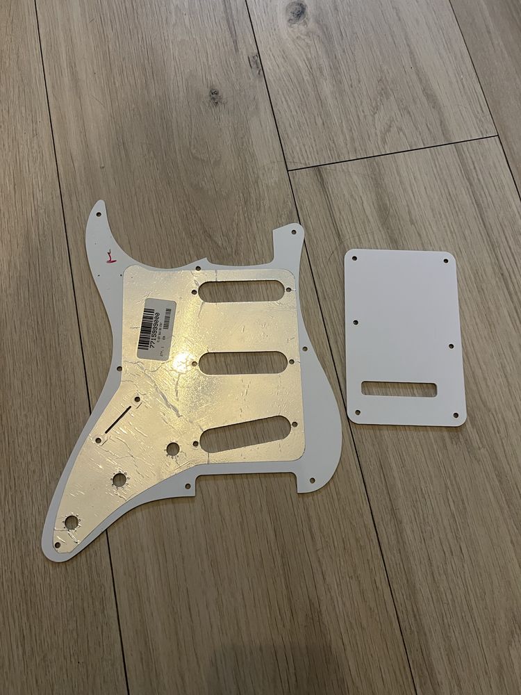 Fender stratocaster pickguard