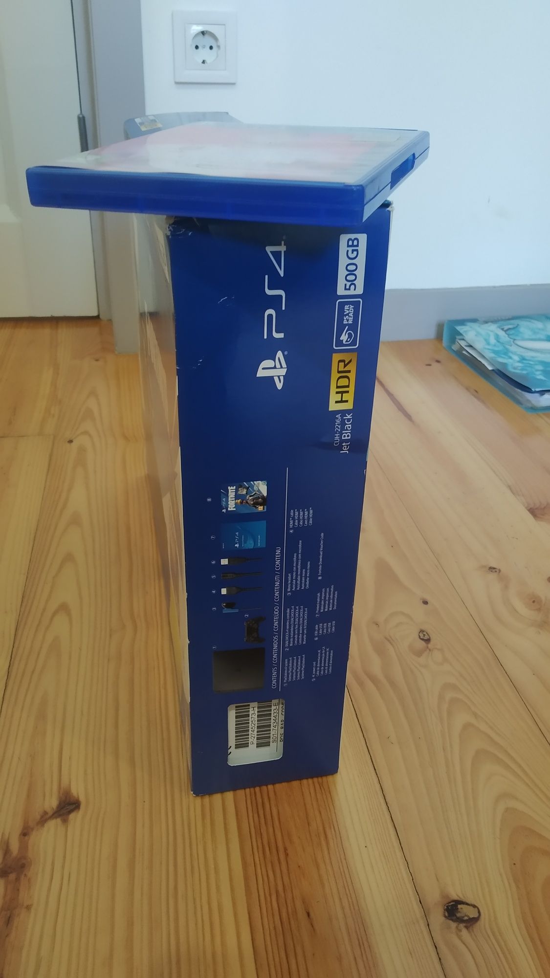 PS4 Fifa20 1Comando 500GB SELADO/TROCA