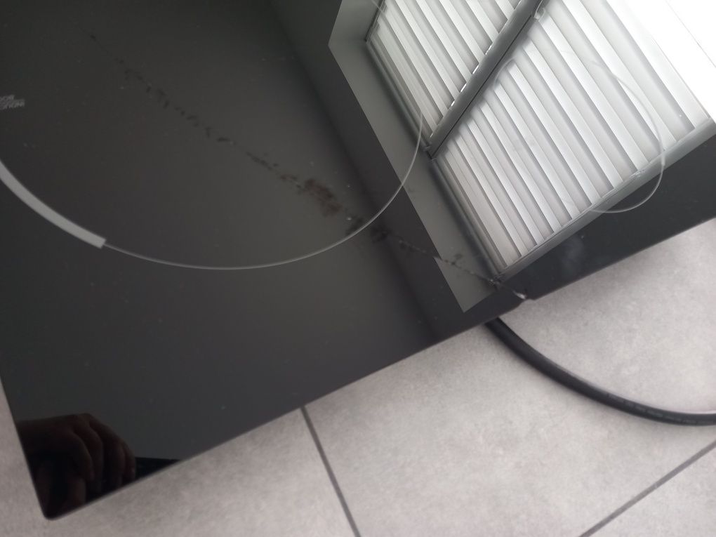 Płyta indukcyjna 3 palnikowa infiniton 5500 W PĘKNIĘTA SPRAWNA!