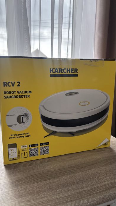 Робот-пилосос Кärchr RCV 2| новий | гарантія 1,5 роки Повний комплект