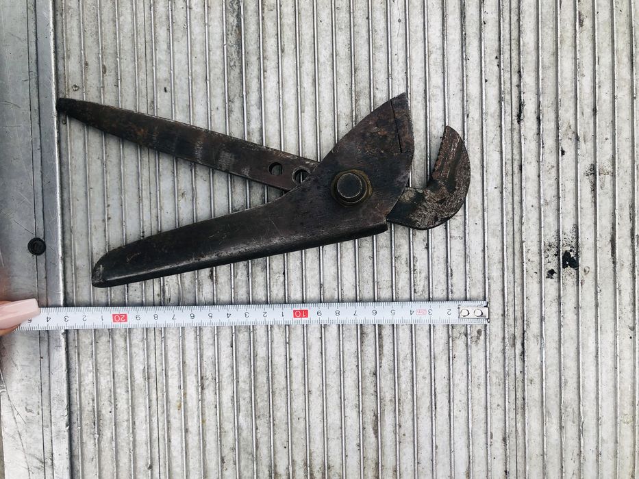 Klucz żabka PRL nastawny (16)