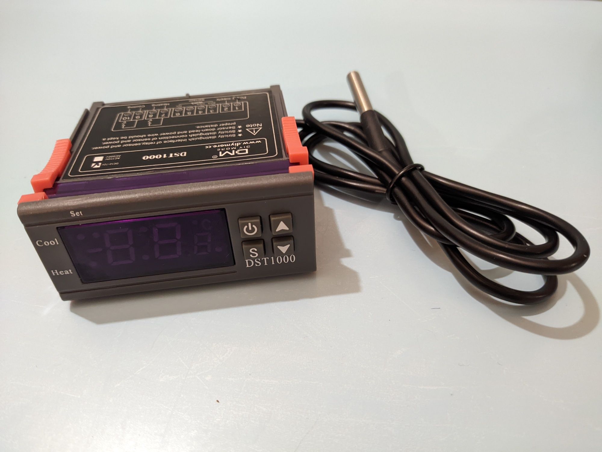 Терморегулятор stc3028 w1099 Термостат контролер температури инкубатор