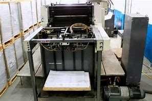 Equipamento industrial maquina offset