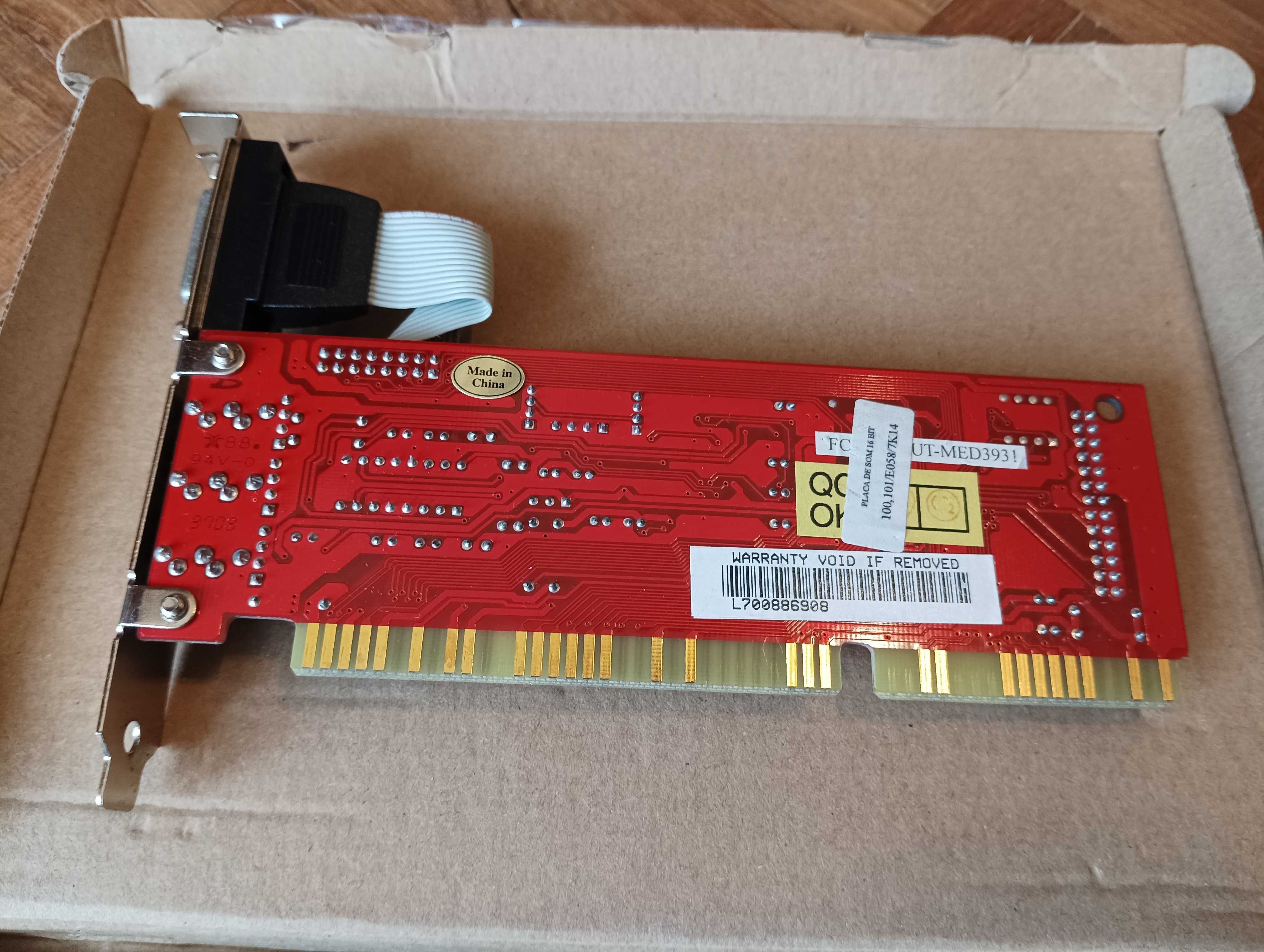 Placa de Som para Slot ISA - 3D Melody