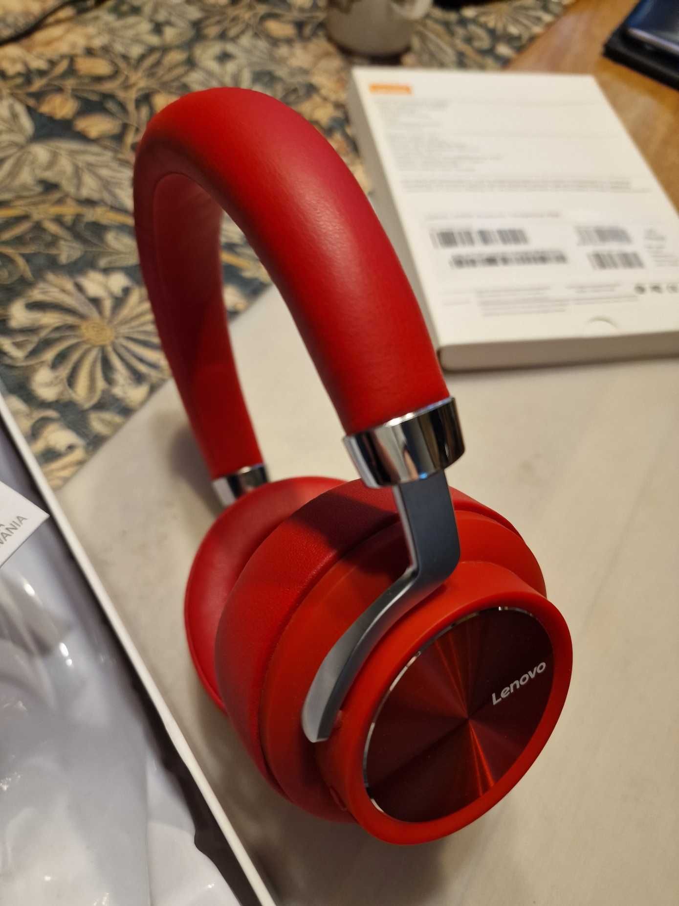 słuchawki Lenovo HD800 czerwone