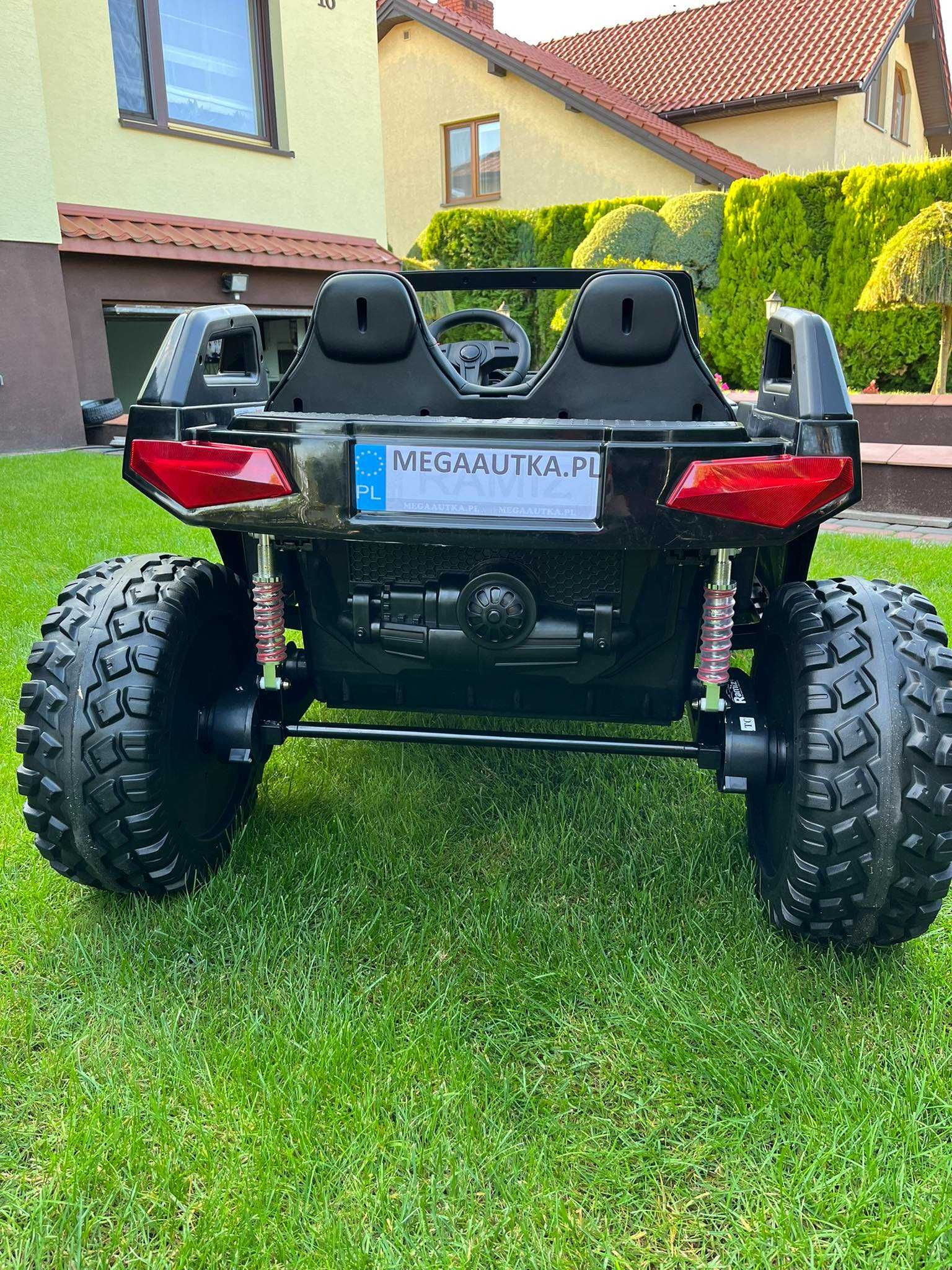 Buggy 4x4 na akumulator dla dzieci dwuosobowy samochód autko 60kg 24V