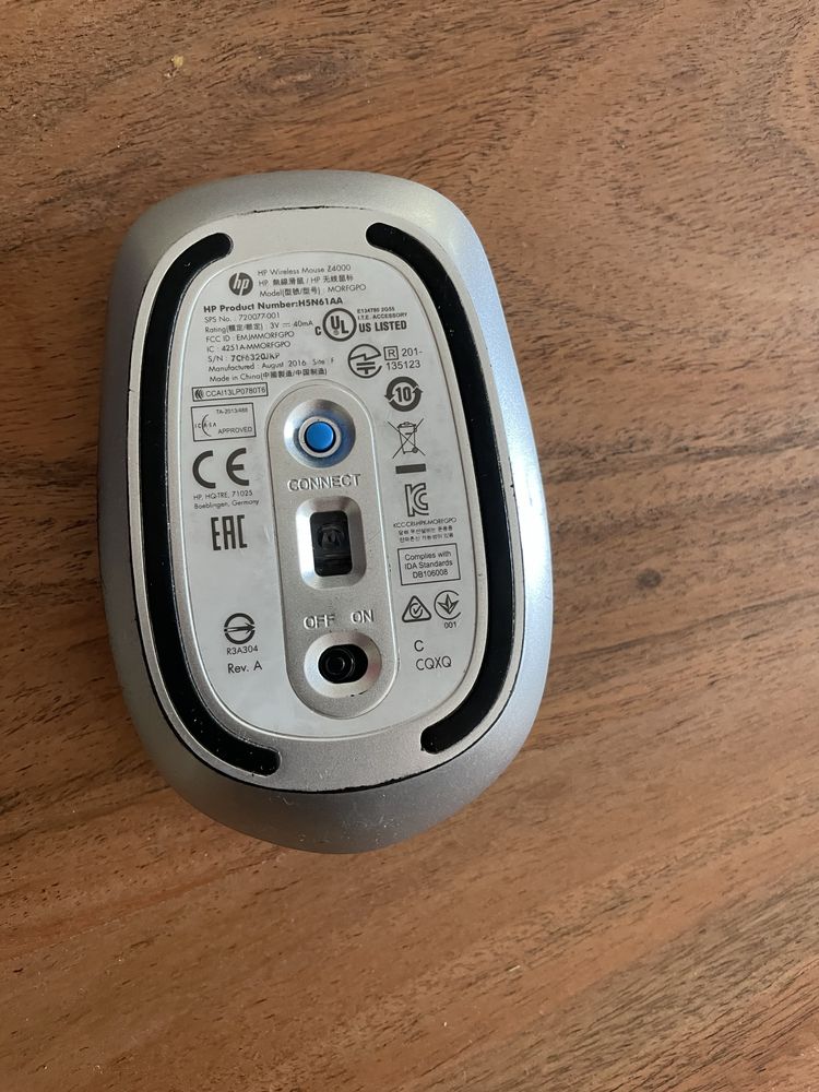 Rato Wireless HP Z4000