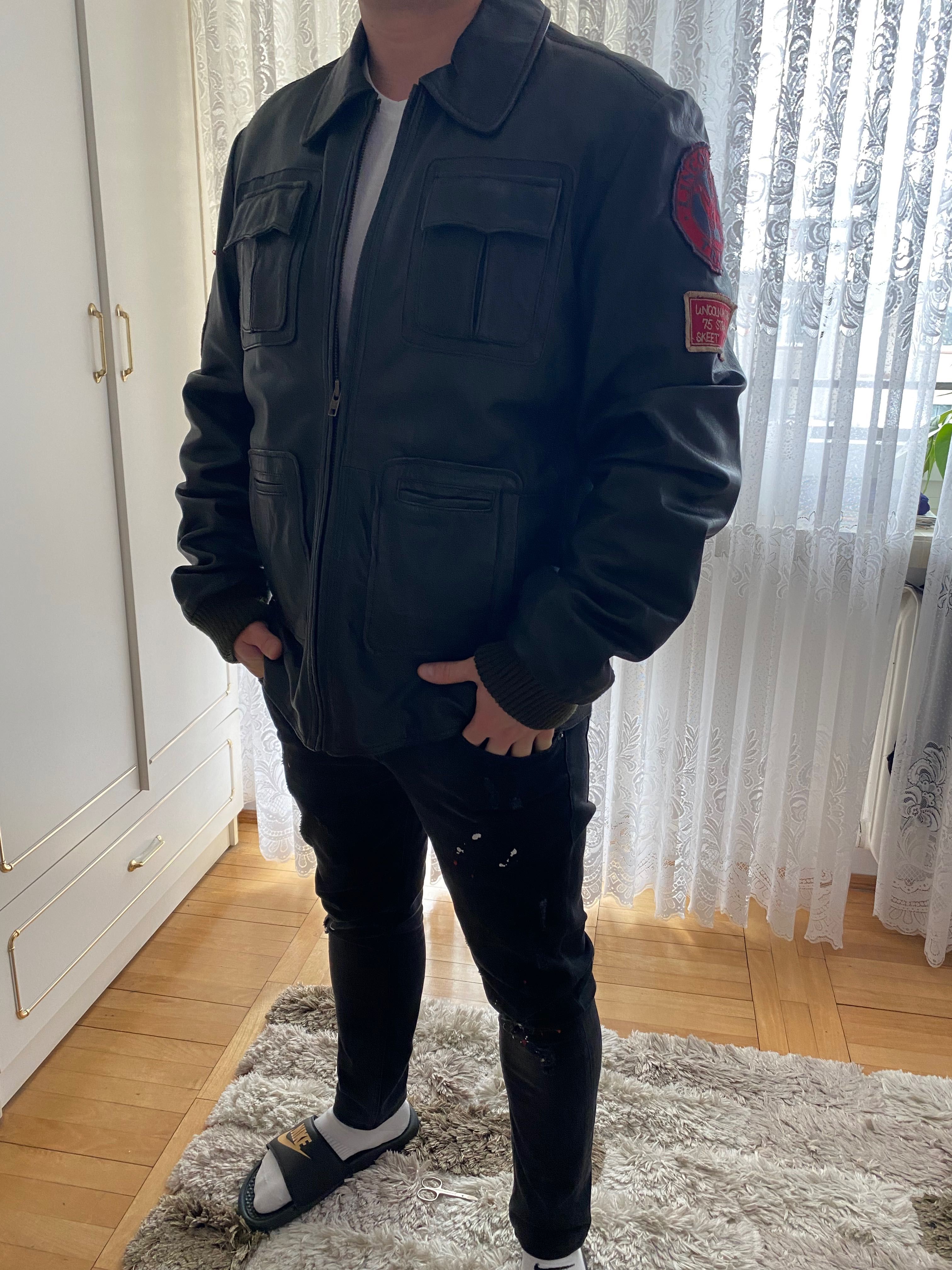 Sprzedam kurtkę skórzaną Scotch&Soda oryginalna rozmiar XL