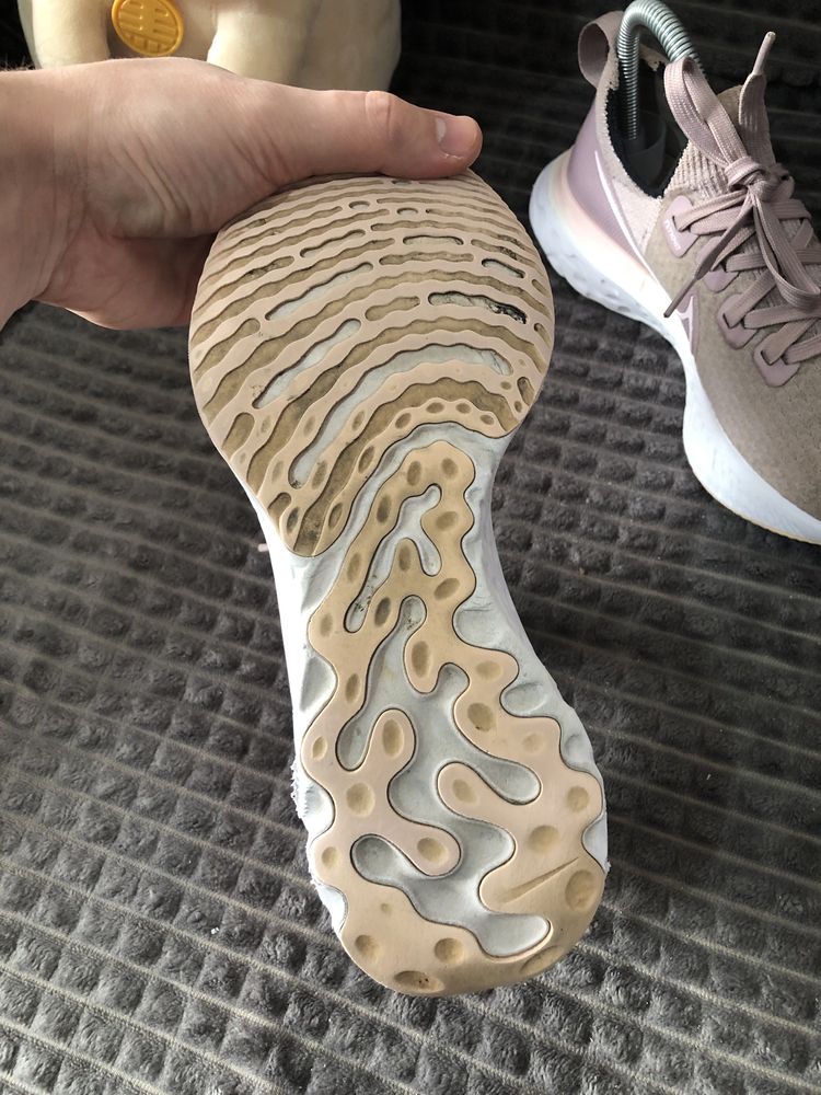 NIKE REACT (37-37.5) 23.5см Infinity Run женские кроссовки беговые ори
