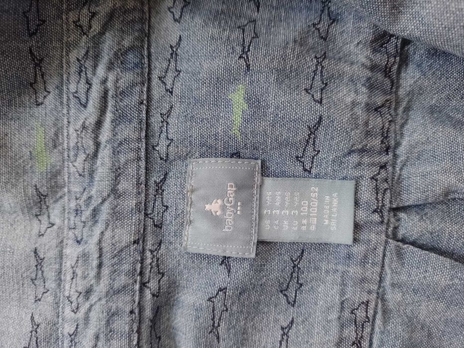 Літня джинсова сорочка для хлопчика