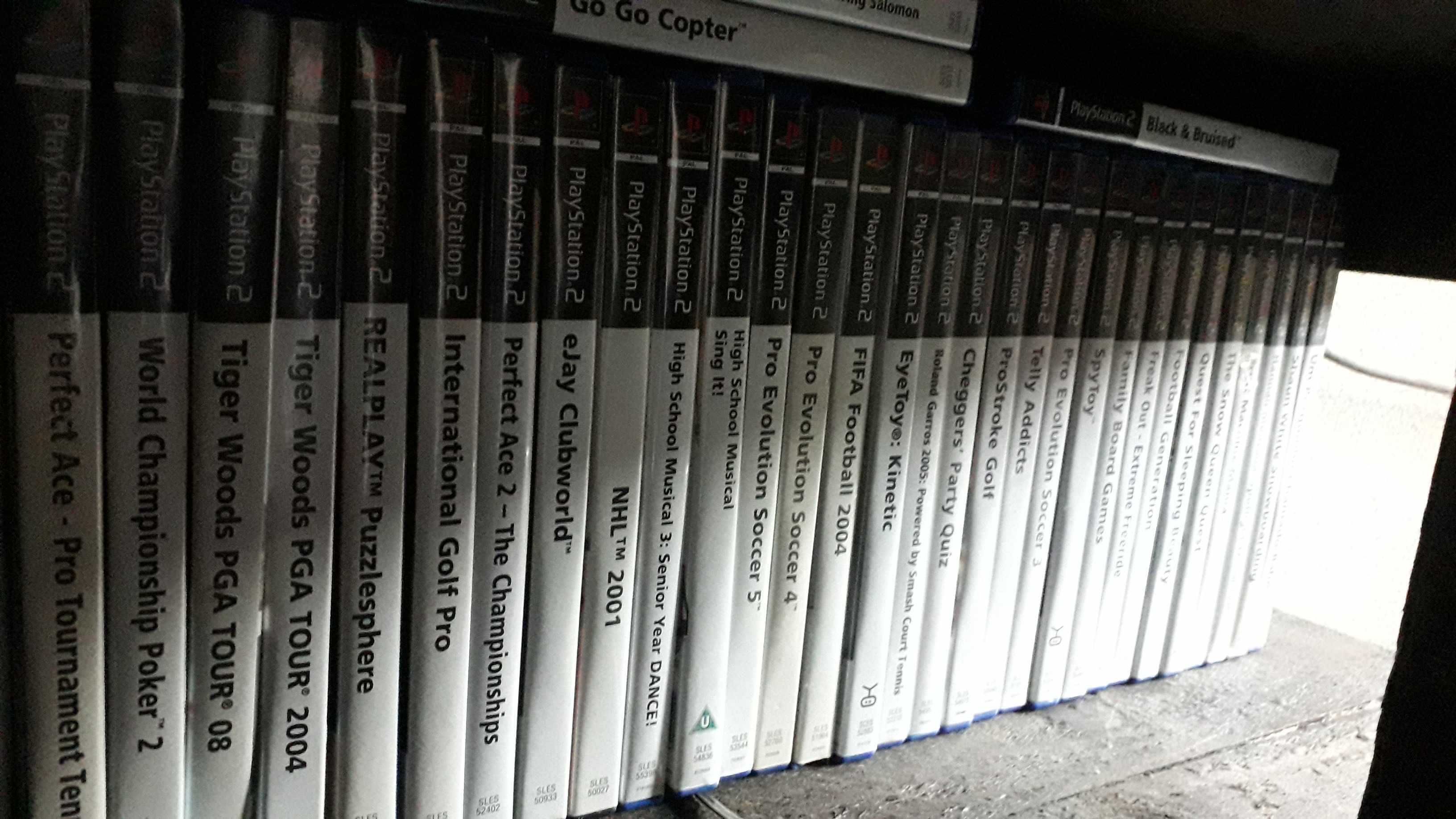 138 jogos PS2 diferentes ORIGINAIS!!