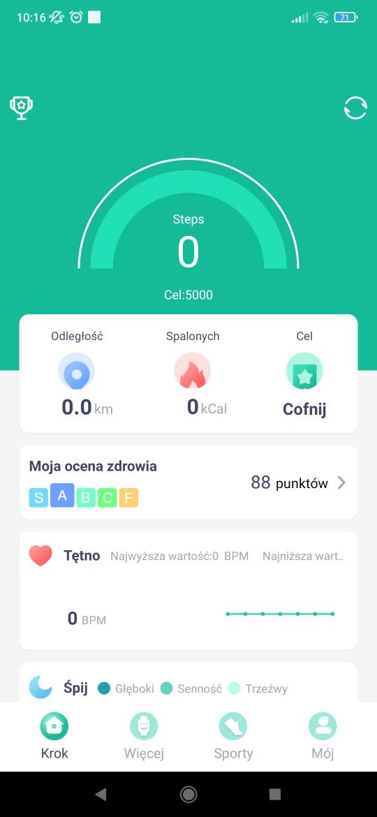 Opaska sportowa M3 smartband