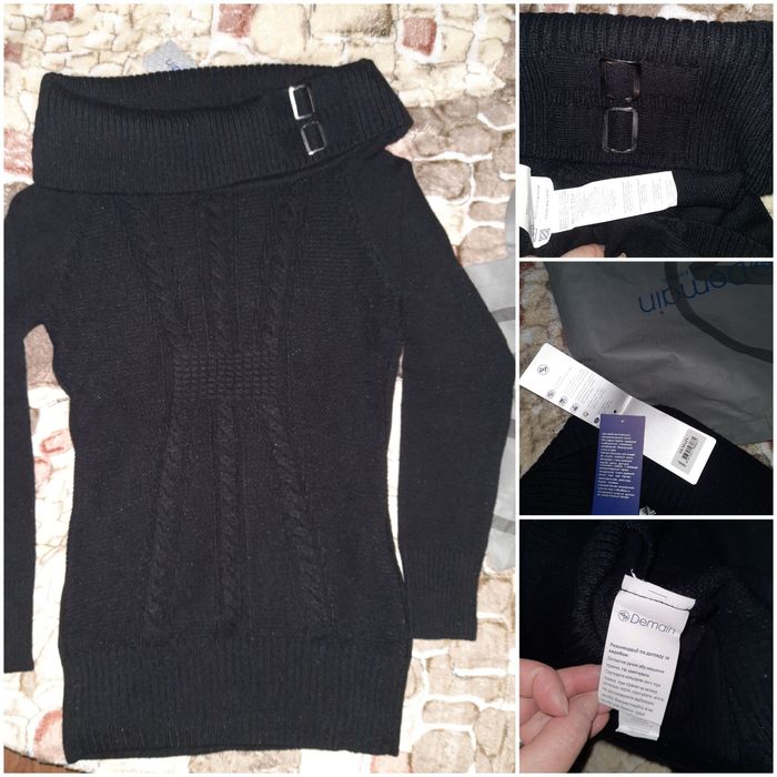 Светр чорний Свитер черный Demain Туреччина Франція