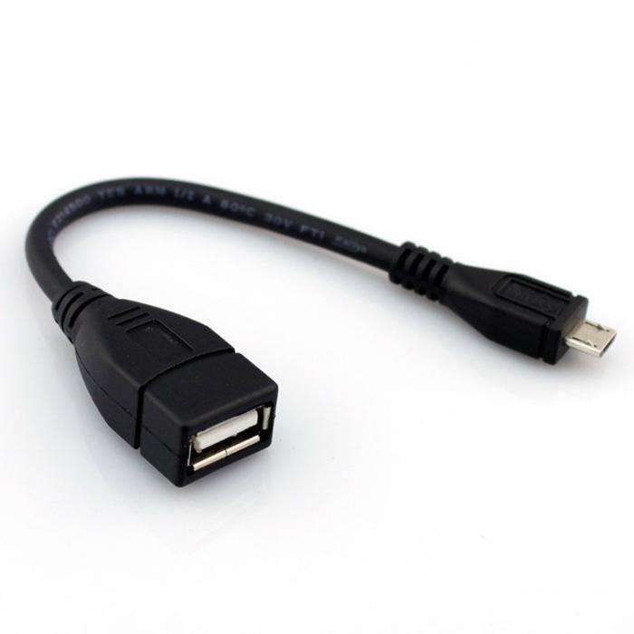 Cabo otg usb para ligar disp. externos: liga tudo ao android