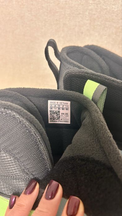 Adidas чобітки зимові дитячі Winterplay Kids_розмір 30