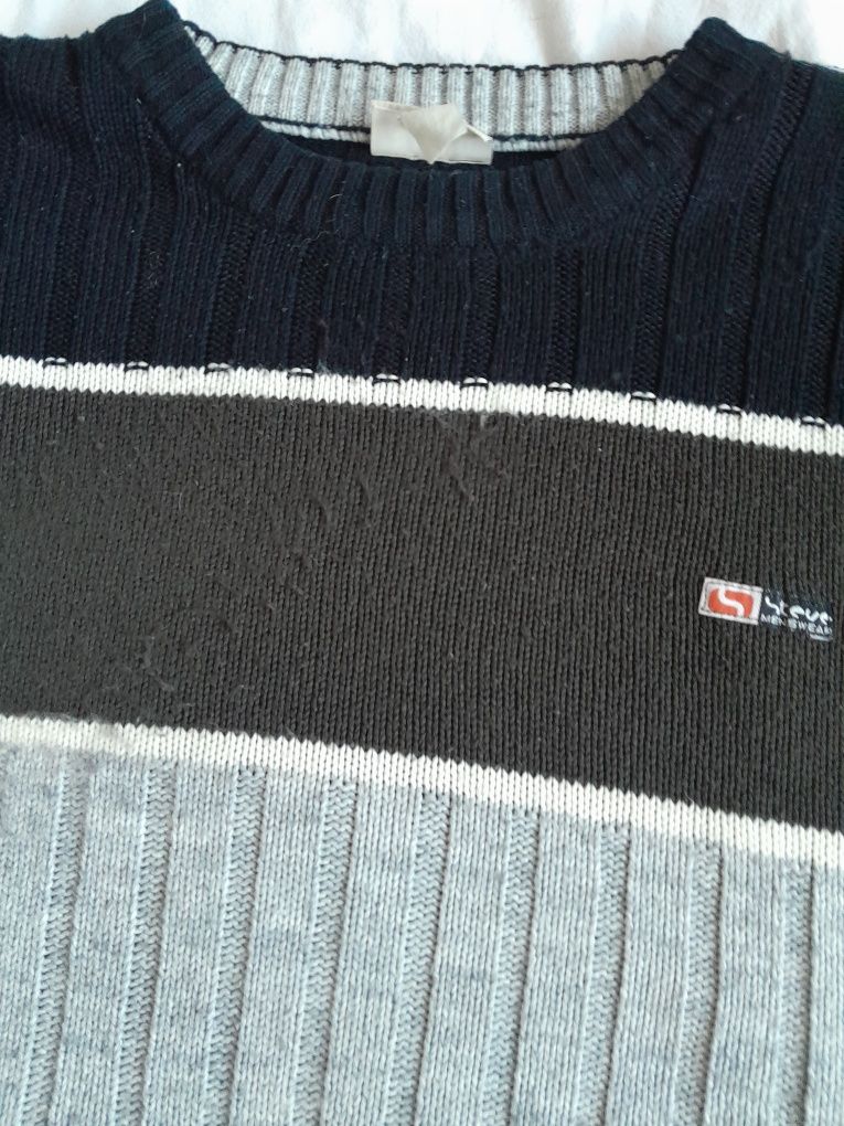 Gruby ,ciepły sweter XXL, real vintage