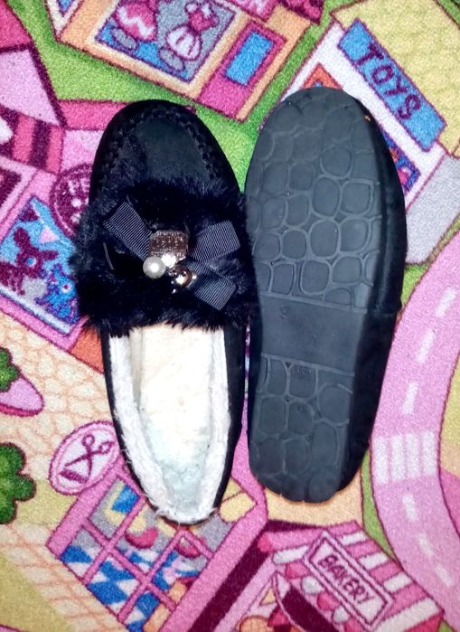 Слипоны балетки 37р. утеплённые мокасины