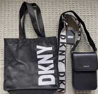 Dkny  czarna mala torebka