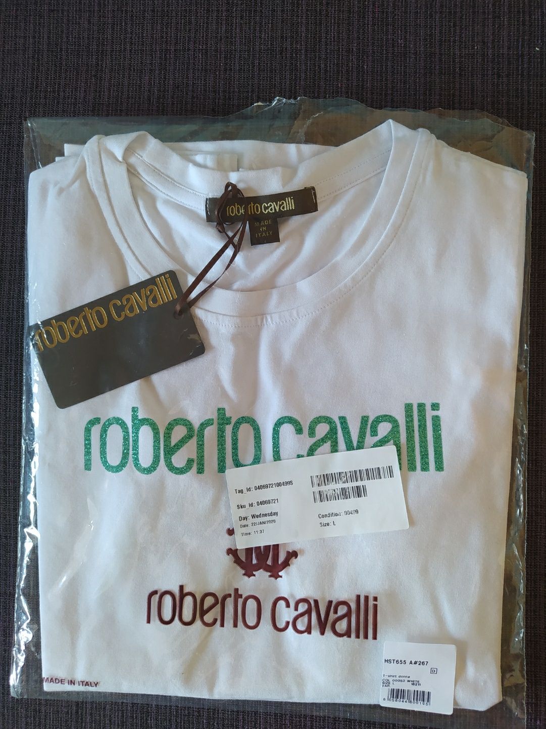 Roberto Cavalli новая футболка Италия