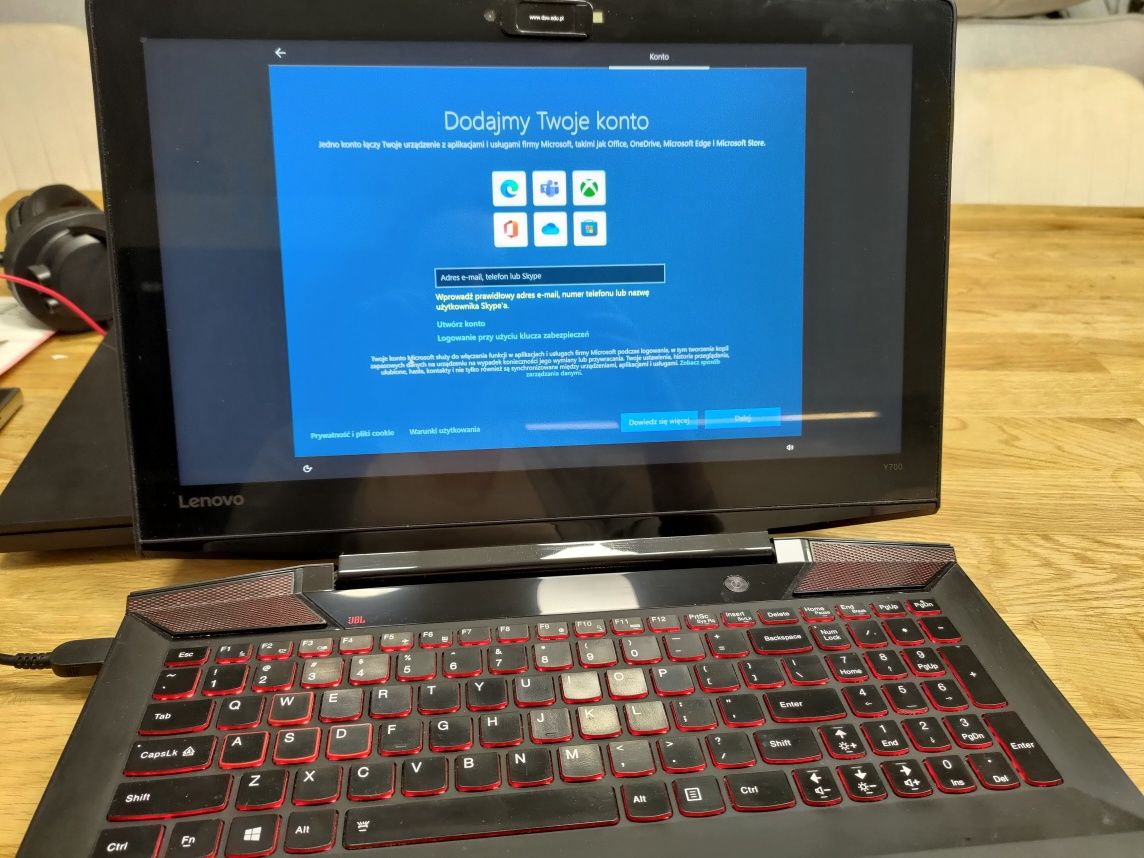 LAPTOP Lenovo Ideapad Y700
