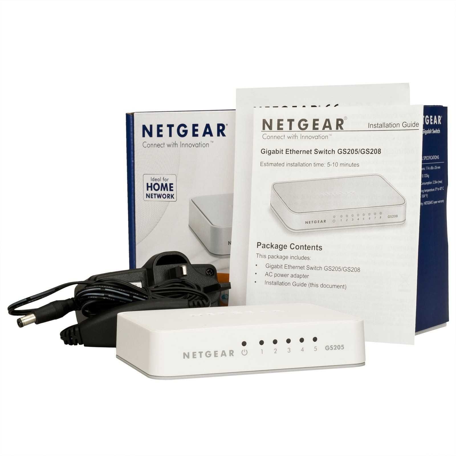 Комутатор NETGEAR GS205v2