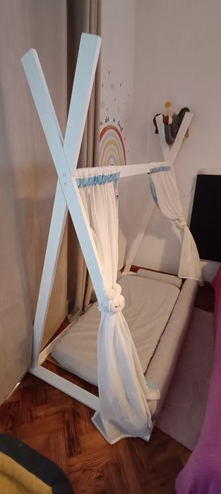 Cama criança Tippy branca
