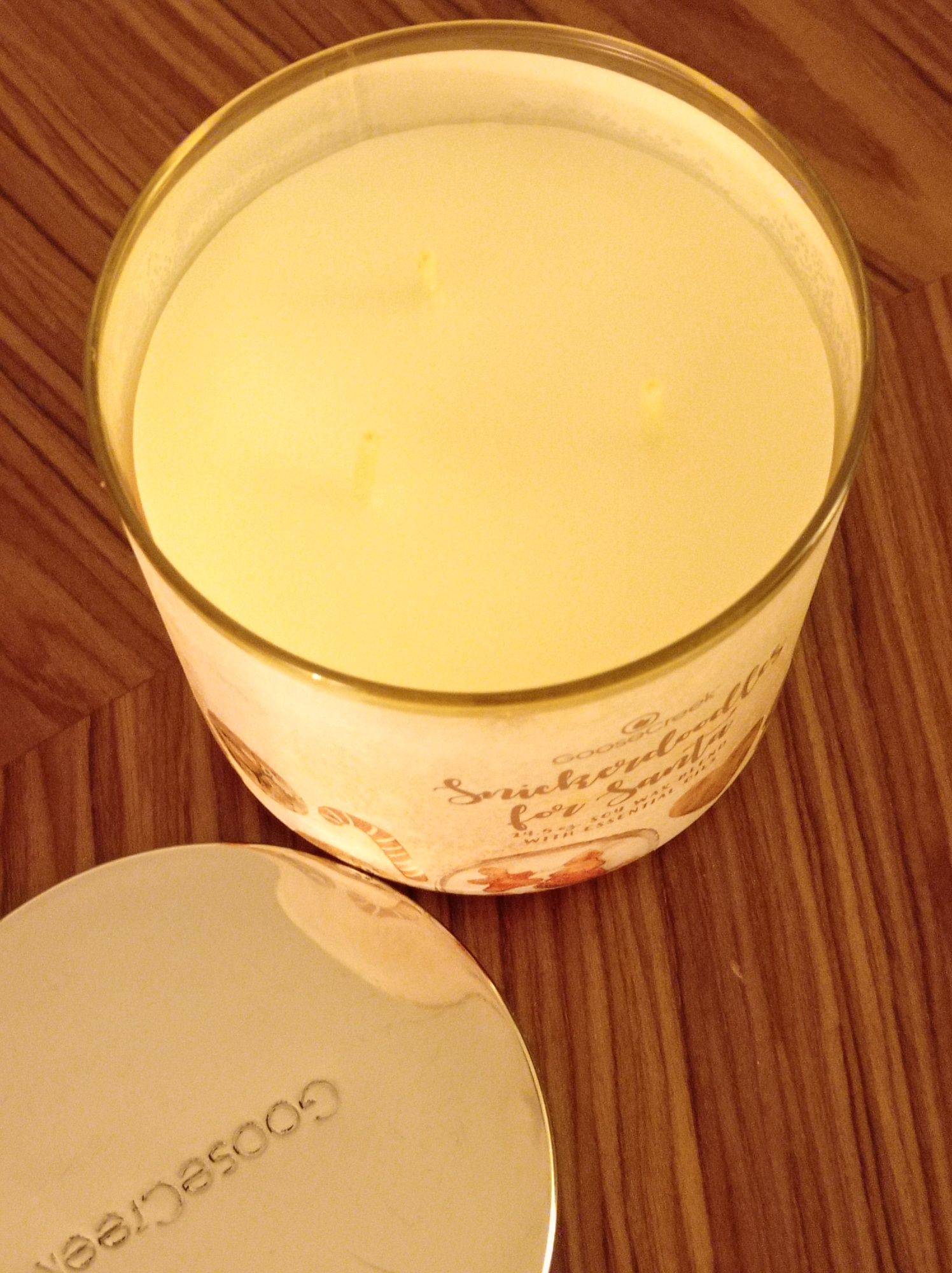 Amerykańska Świeca Tumbler Snickerdoodles for Santa Goose Creek Candle