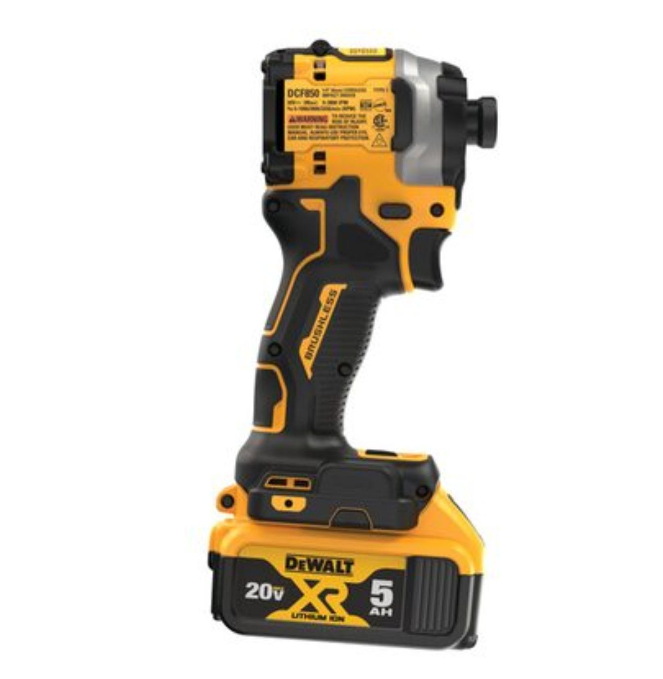 Аккумуляторный бесщеточный импакт/гайковерт DEWALT DCF850P1 20V. USA