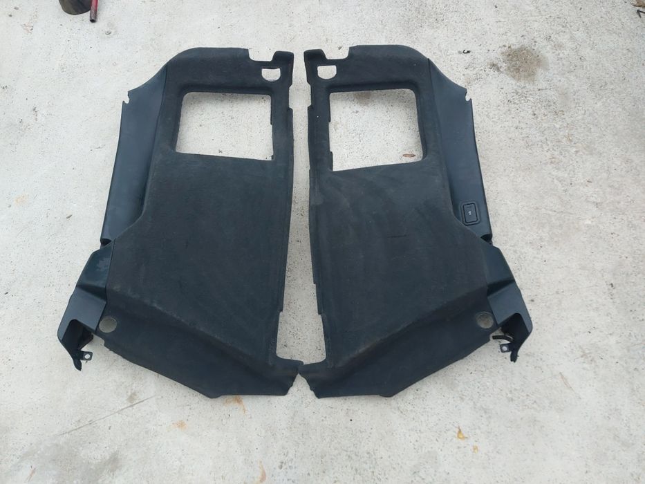 Boczki Tapicerka Uchwyty Rolety Audi S4 A4 B5 Bagażnika