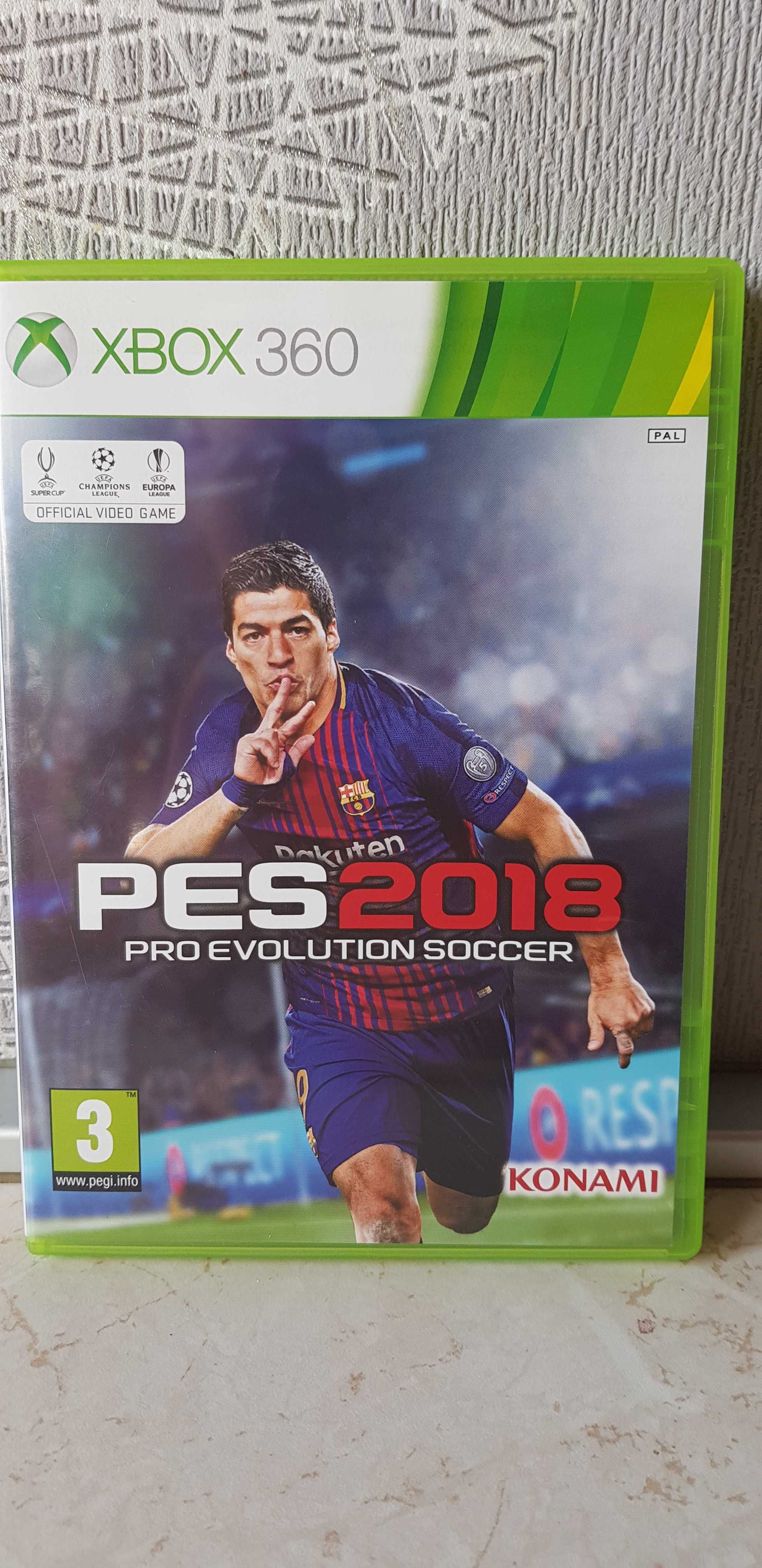 Gra xbox 360 PES 2018 stan bardzo dobry.