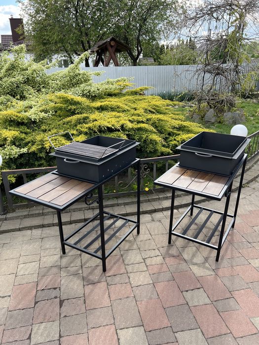 Мангал в стилі лофт