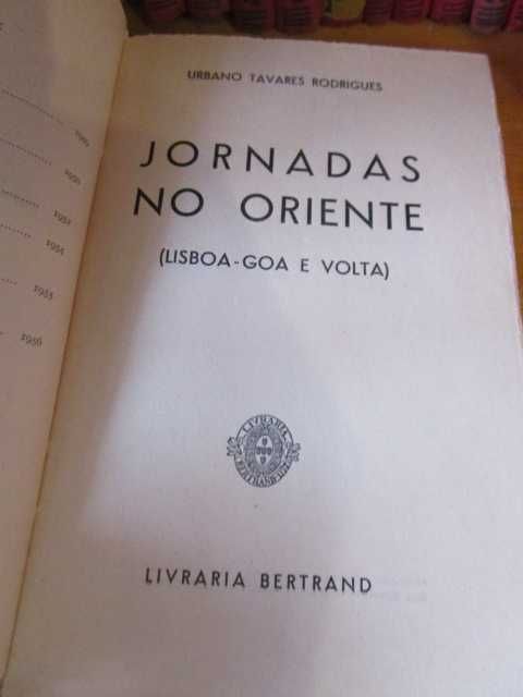 Urbano Tavares Rodrigues Jornadas no oriente