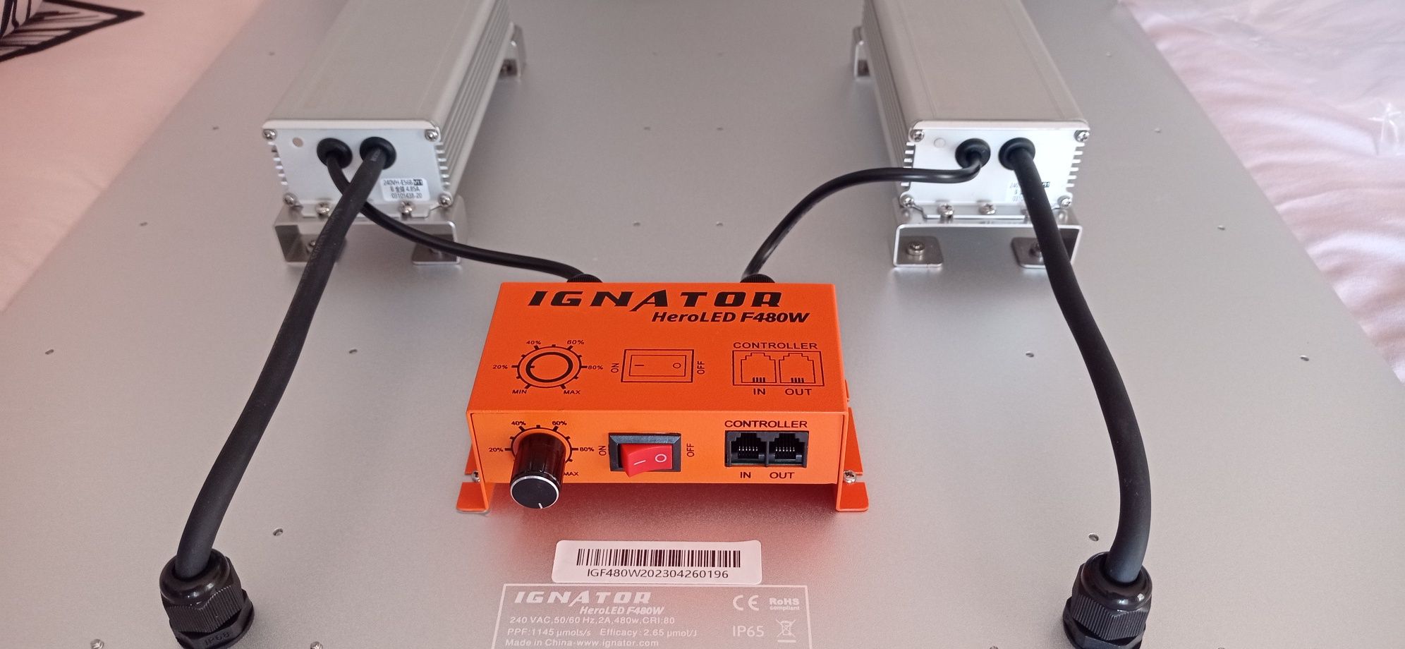 Painel Led Ignator HeroLed 480w