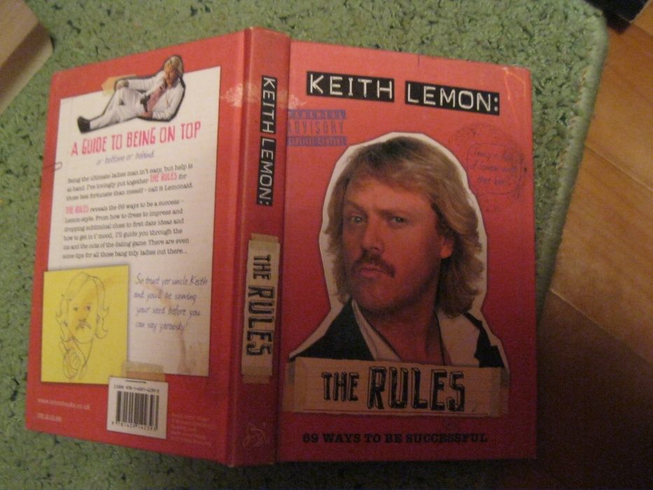 книга на английском языке Keith Lemon: The Rules