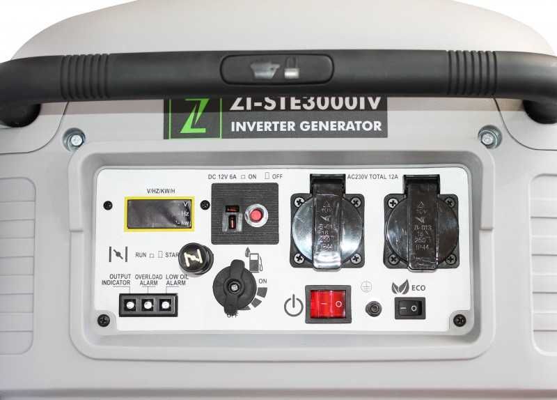 Generator agregat prądu 3kW 2x230V 1x12V inwerterowy prądotwórczy
