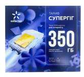 Безлимитный стартовый пакет Киевстар 350 грн мес для 4G 4Ж роутеров