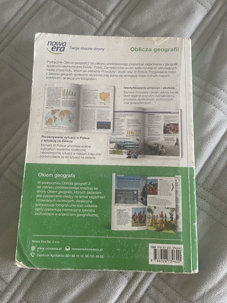 Książka od geografii