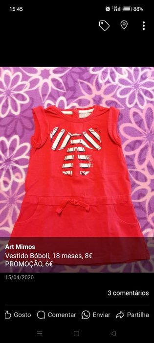 Roupa verão 12-18 meses