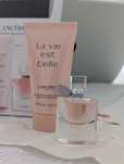 Zestaw Lancome La vie Est Belle woda 4ml + balsam 50ml