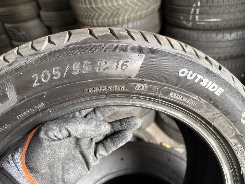4xMichelin 205 55r16., 2023 2x6.9mm/2x6mm