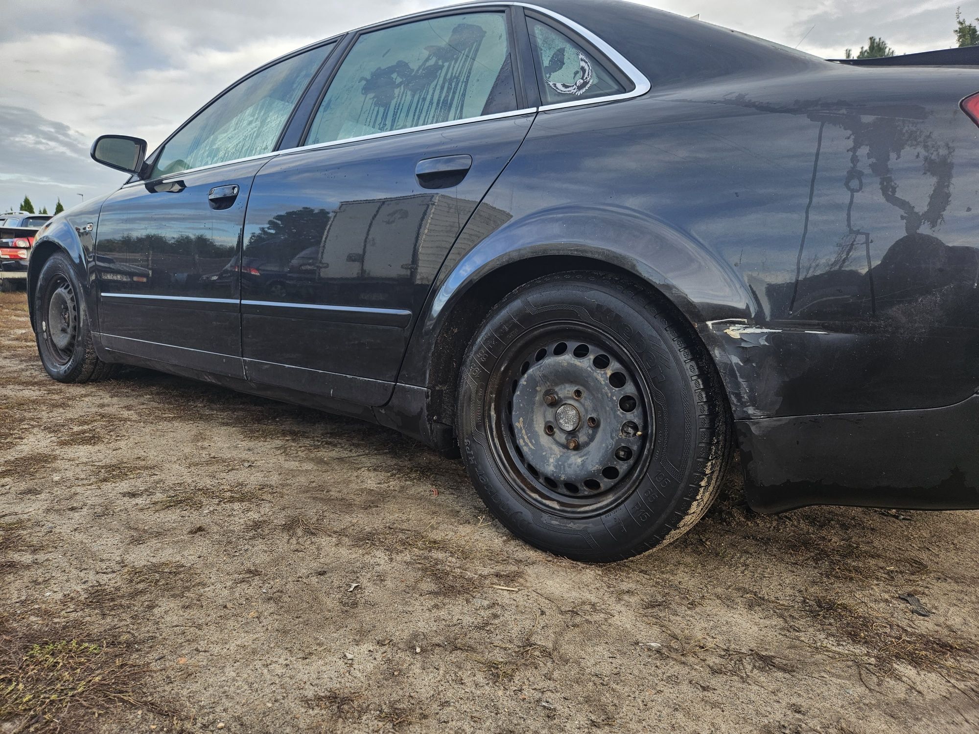 Audi a4 b6 LZ9W zderzak maska lampa blotnik drzwi klapa pas 2.0b radio
