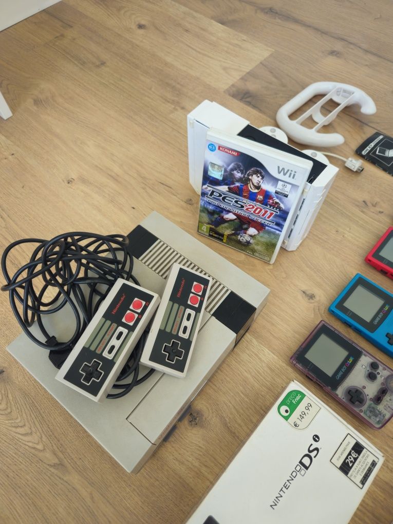 Consolas Nintendo Gameboy Color Advance Classic DS Lite Dsi NES Wii