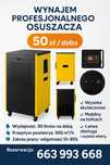 Wynajem osuszacza powietrza budowlanego profesjonalnego 90l/dobę