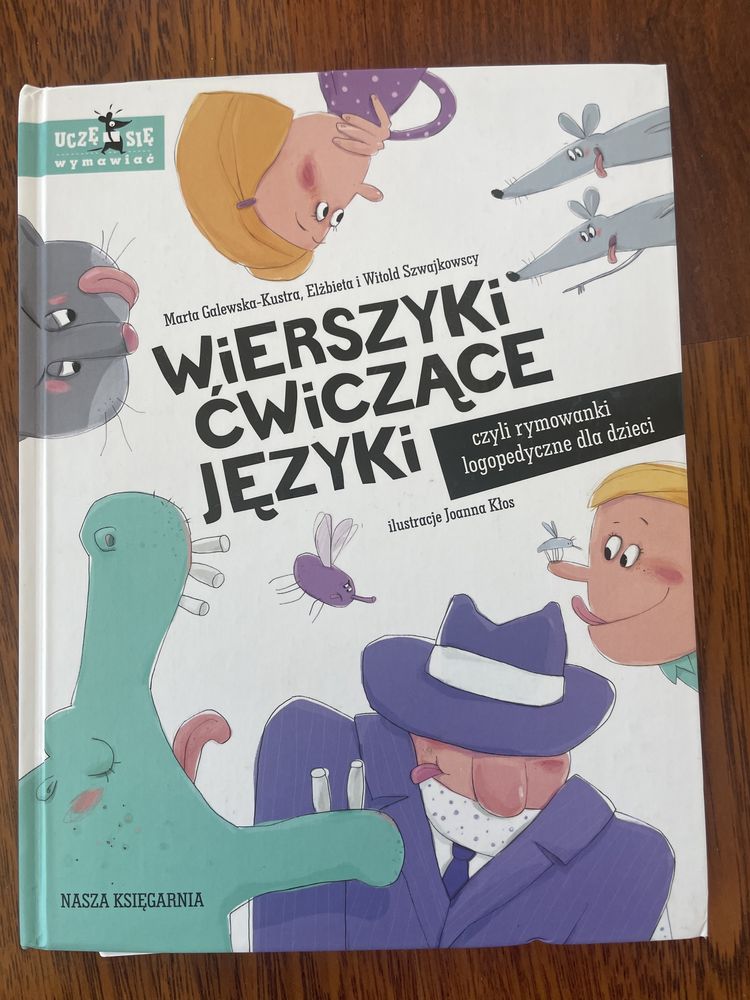 Zestaw 2 książek logopedycznych, nowe