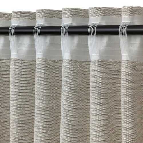 Ikea VÄXELBRUK zasłony zacieniające SZARY 140x300 cm 805.689.46 NOWE