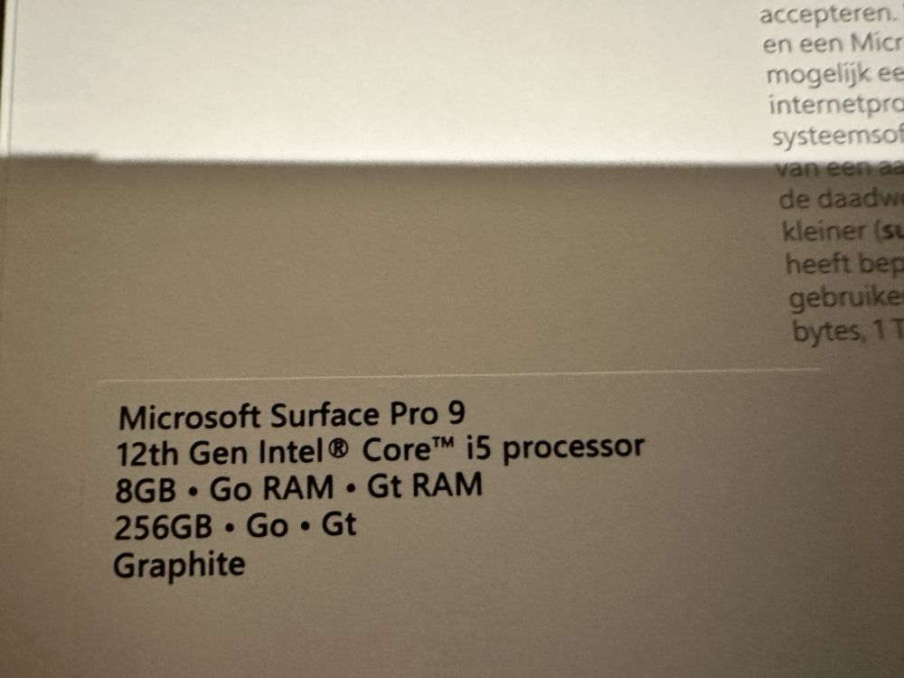 Microsoft Surface Pro 9